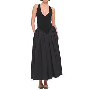 Ronny Kobo Sirinda Black Maxi Dress NWT! Size M